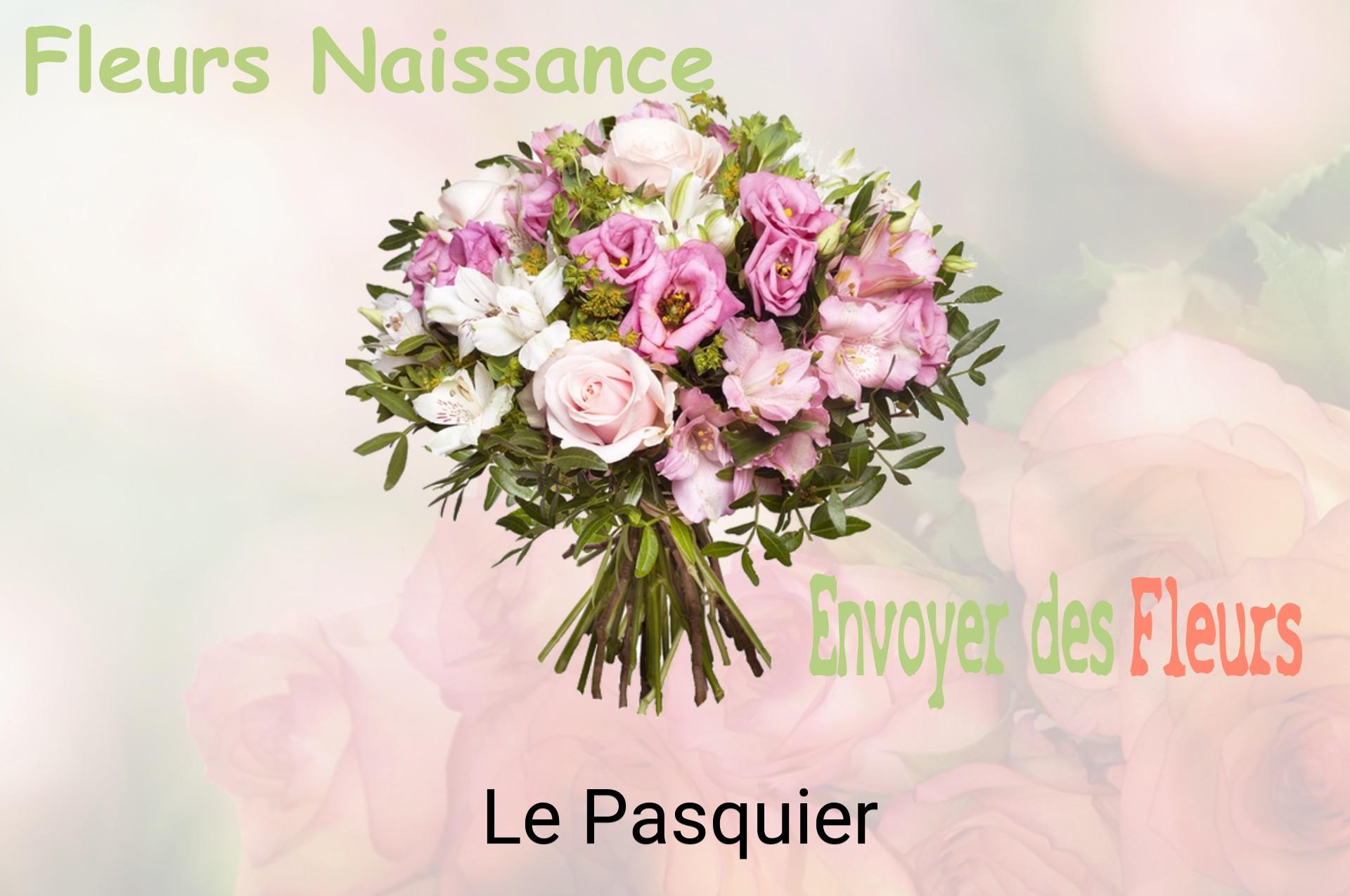 Bouquet de fleurs de naissance livré à Le Pasquier